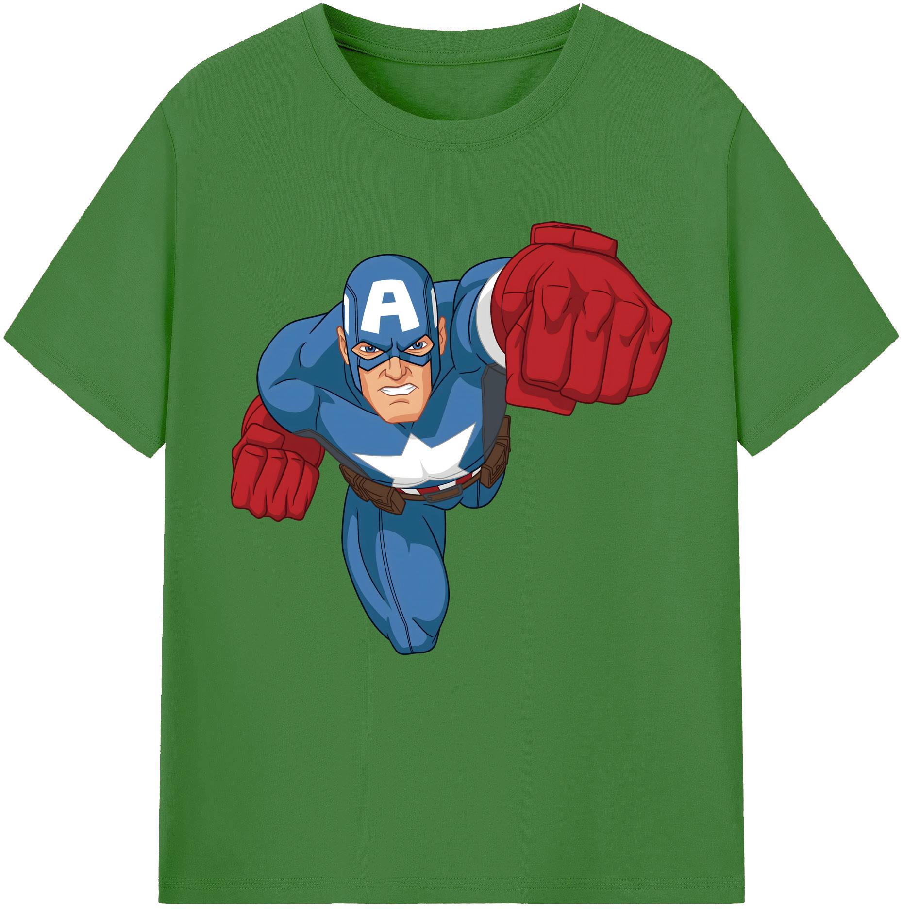 （画像用） アベンジャーズ The Avengers レディースカジュアルプリントTシャツ（綿100％）